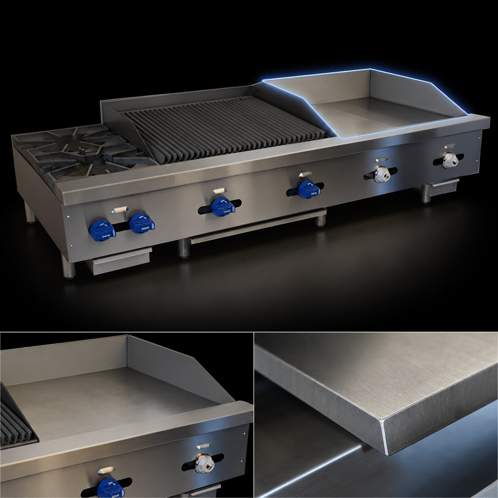 24-Inch Griddle Section