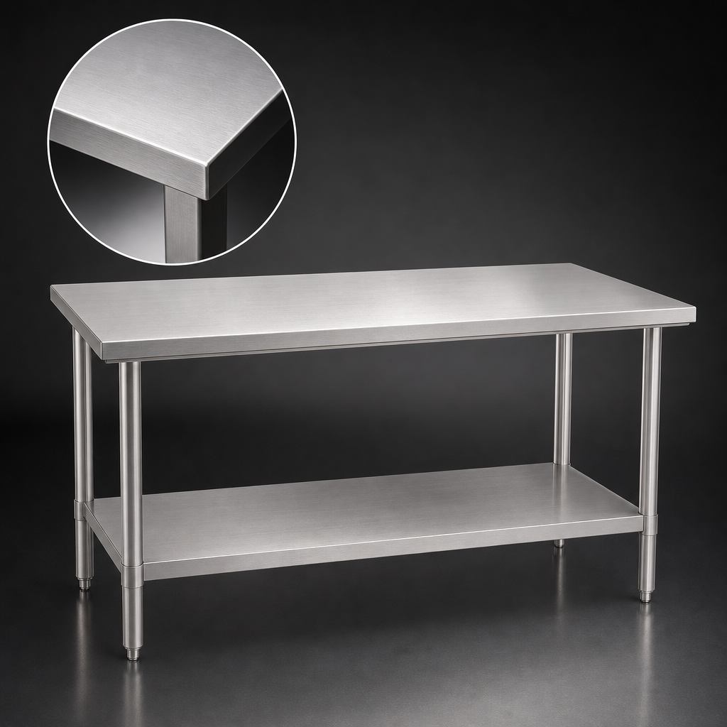 16 Gauge 400 Series Stainless Steel Top