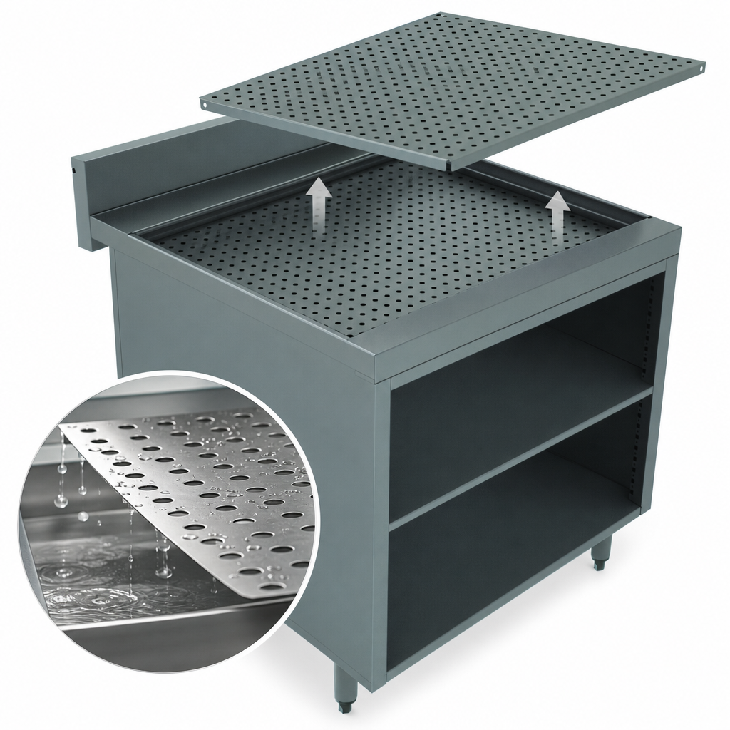 Removable Perforated Drainboard Top