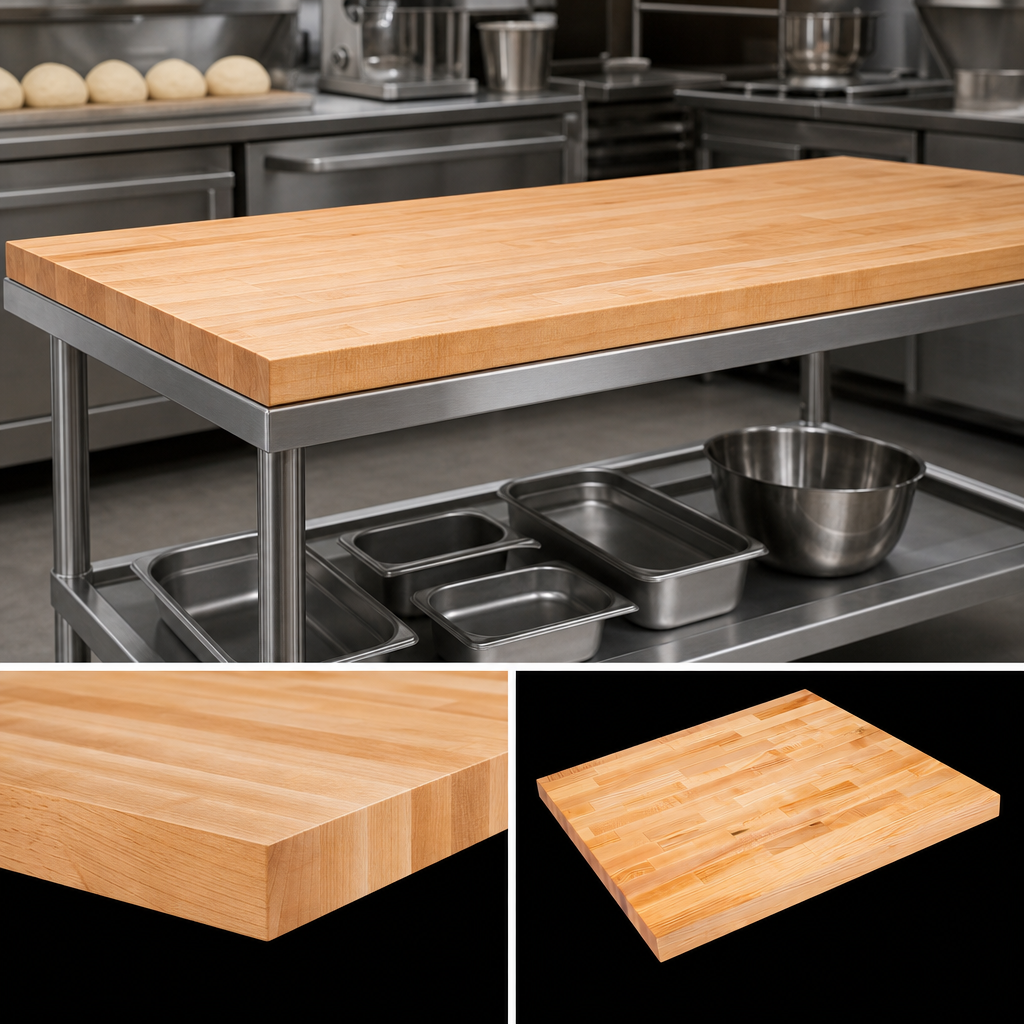 Edge Grain Flat Top