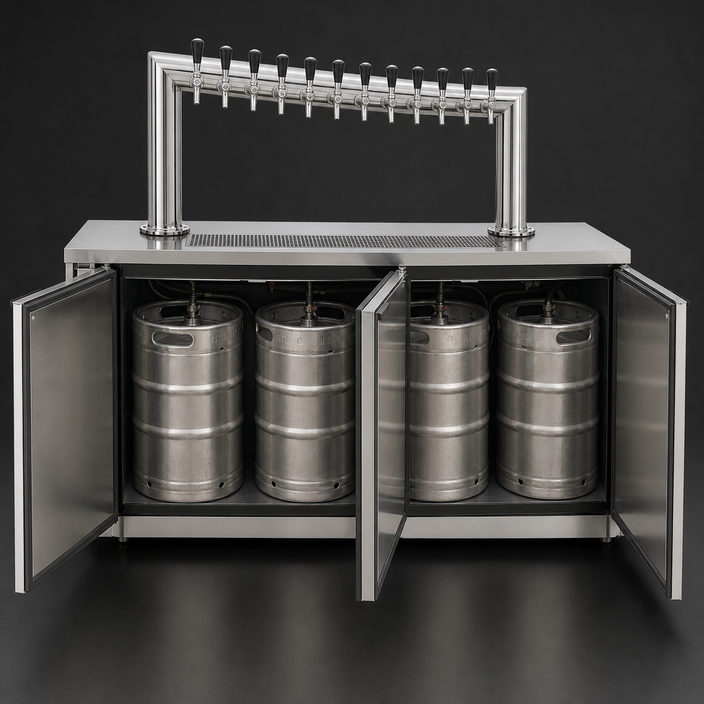 Four Half-Keg Capacity