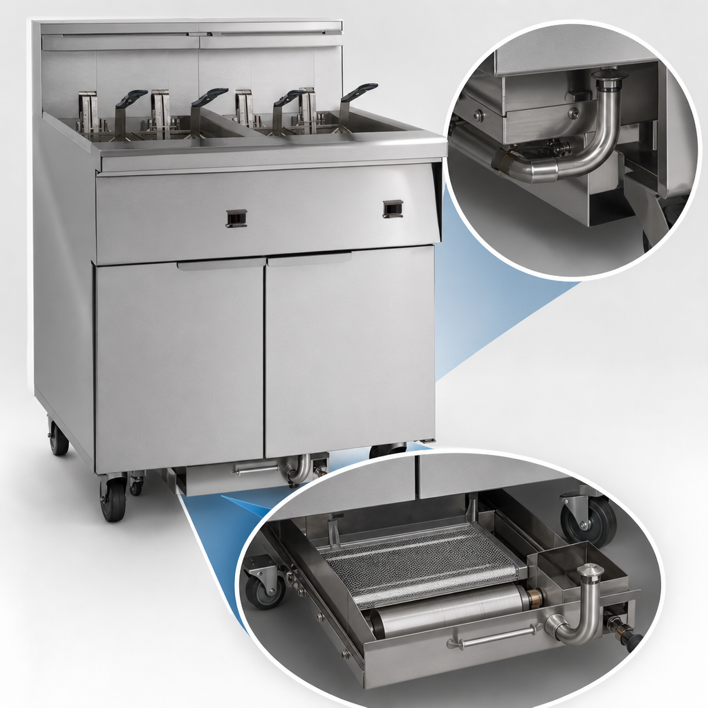 Built-In Space Saver Filter System