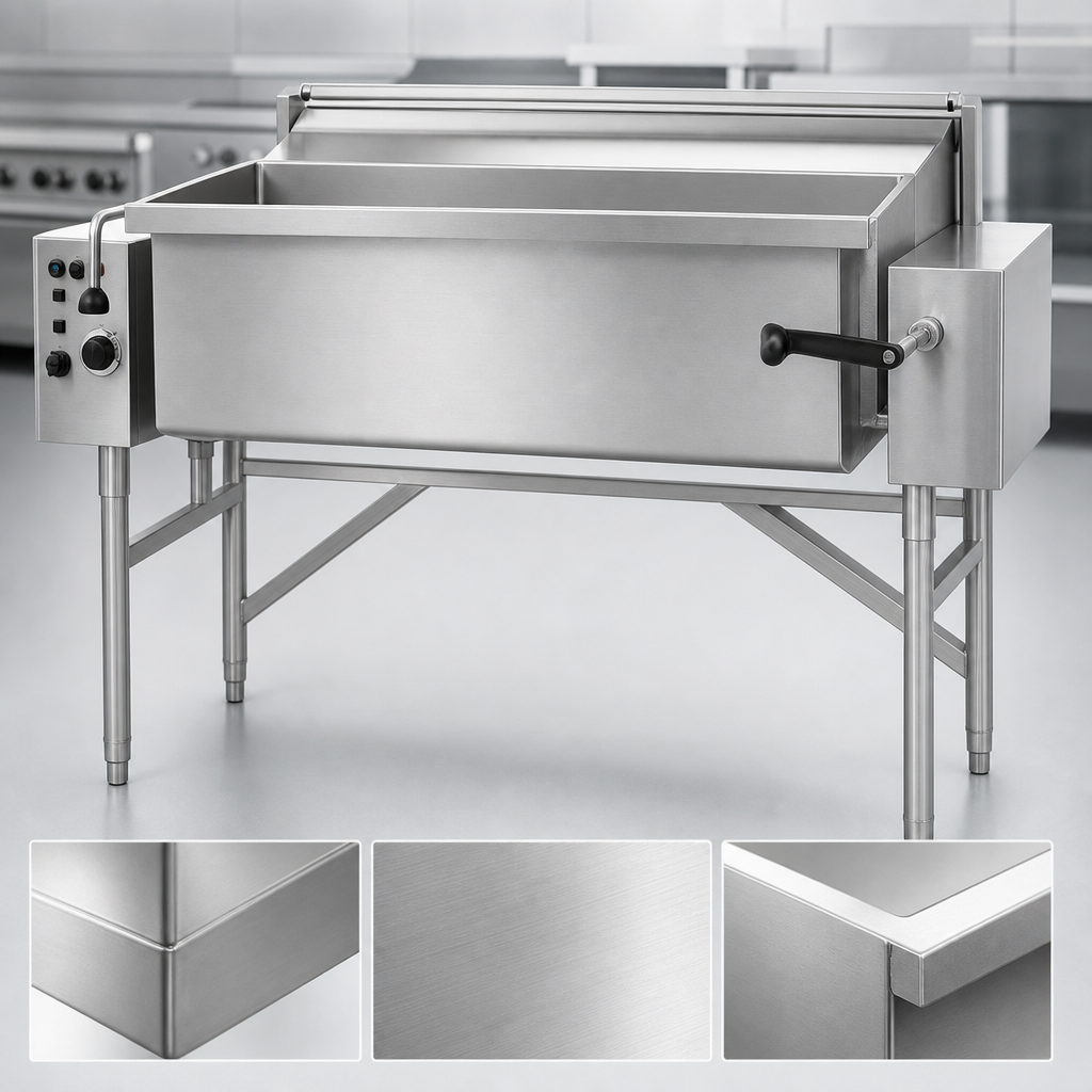 304 Stainless Steel Pan Body