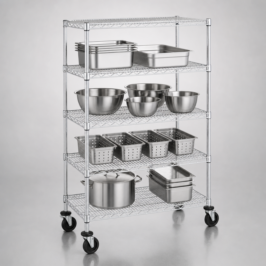 Four Wire Shelves
