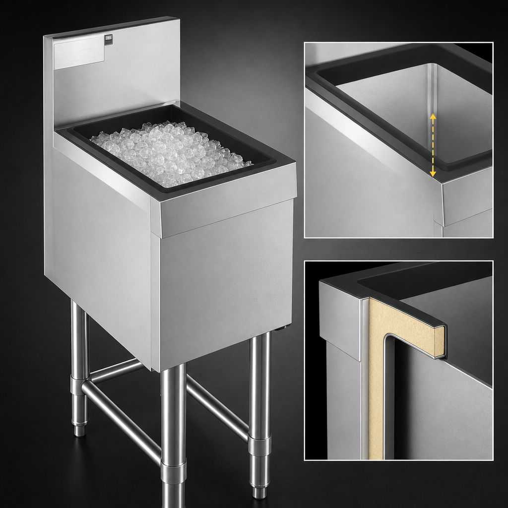 10-1/2 Inch Deep Insulated Bin
