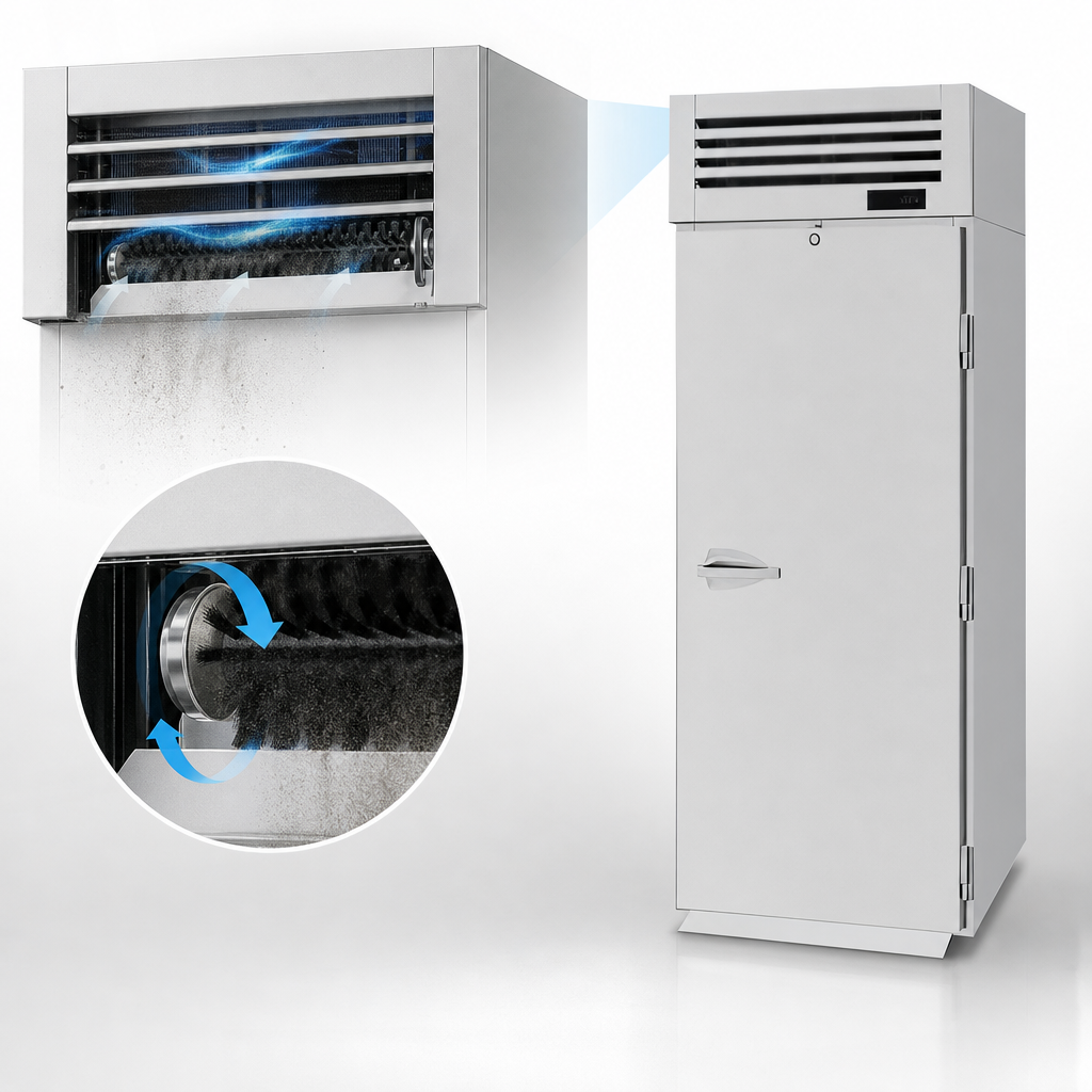 Self-Cleaning Condenser