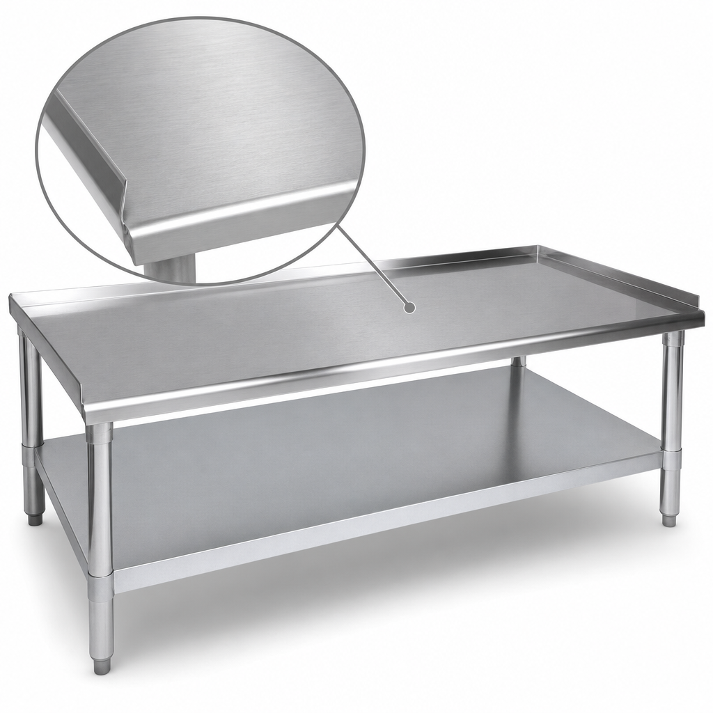 18-Gauge Stainless Steel Top