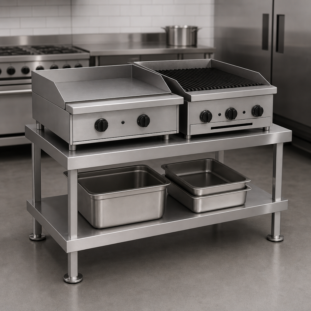 Wide Equipment Stand