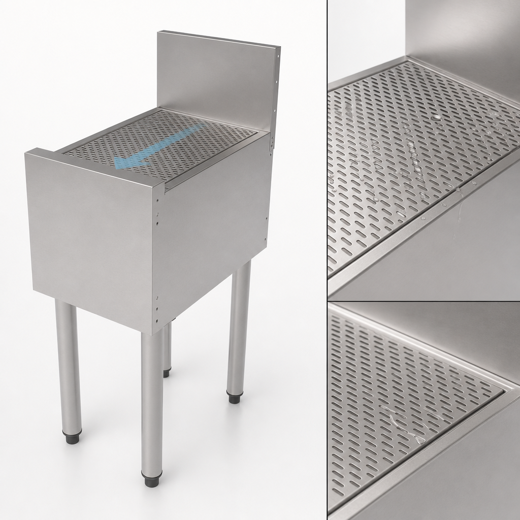 Pitched Drainboard Top