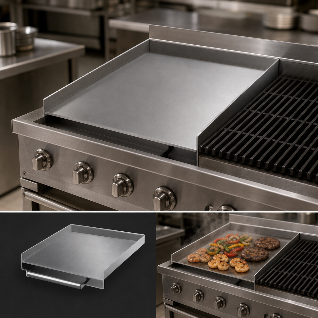 Charbroiler-to-Griddle Conversion
