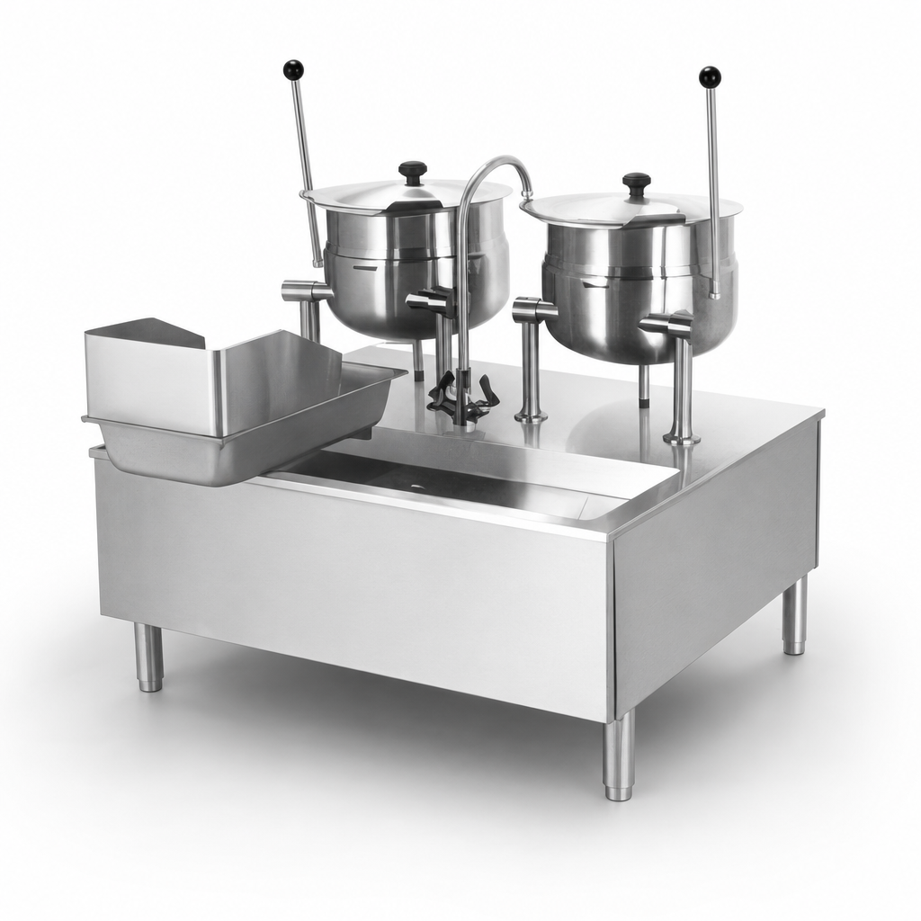 Factory-Assembled Kettle/Stand Combination