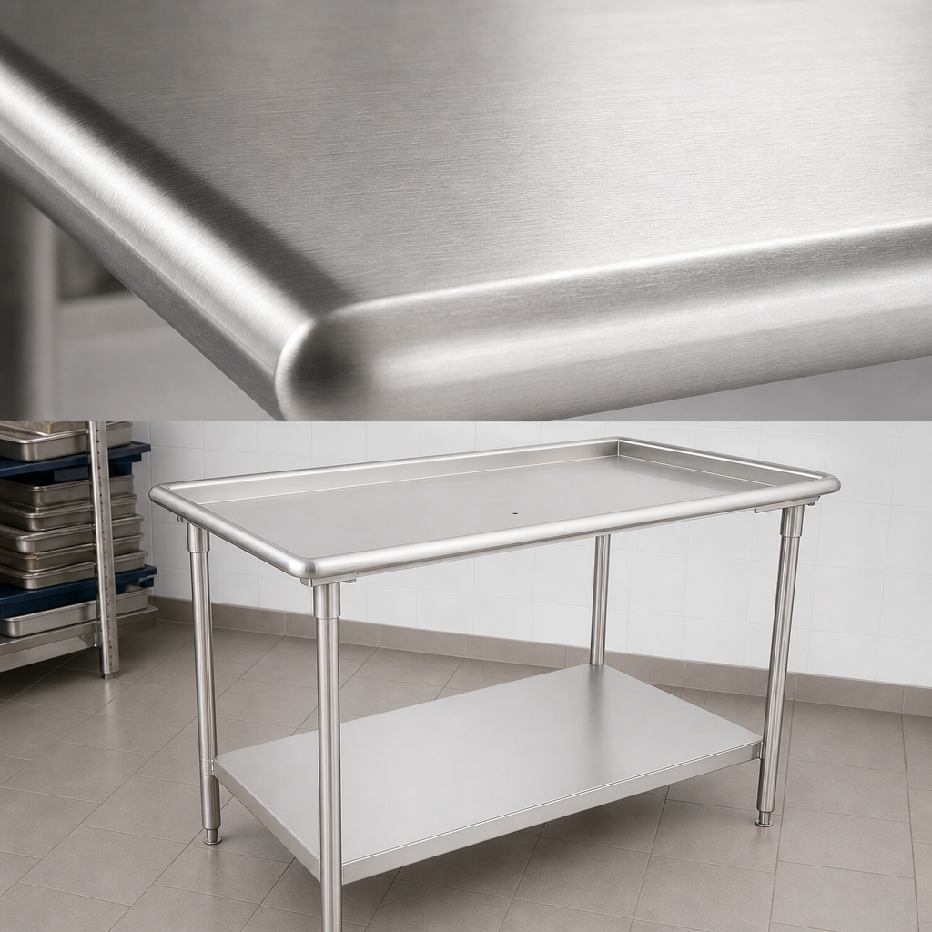 16-Gauge 300 Series Stainless Steel Top