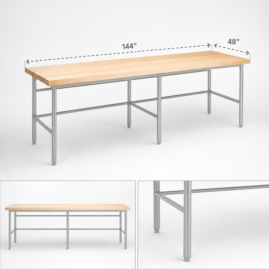 Fits 144 x 48 Inch Top