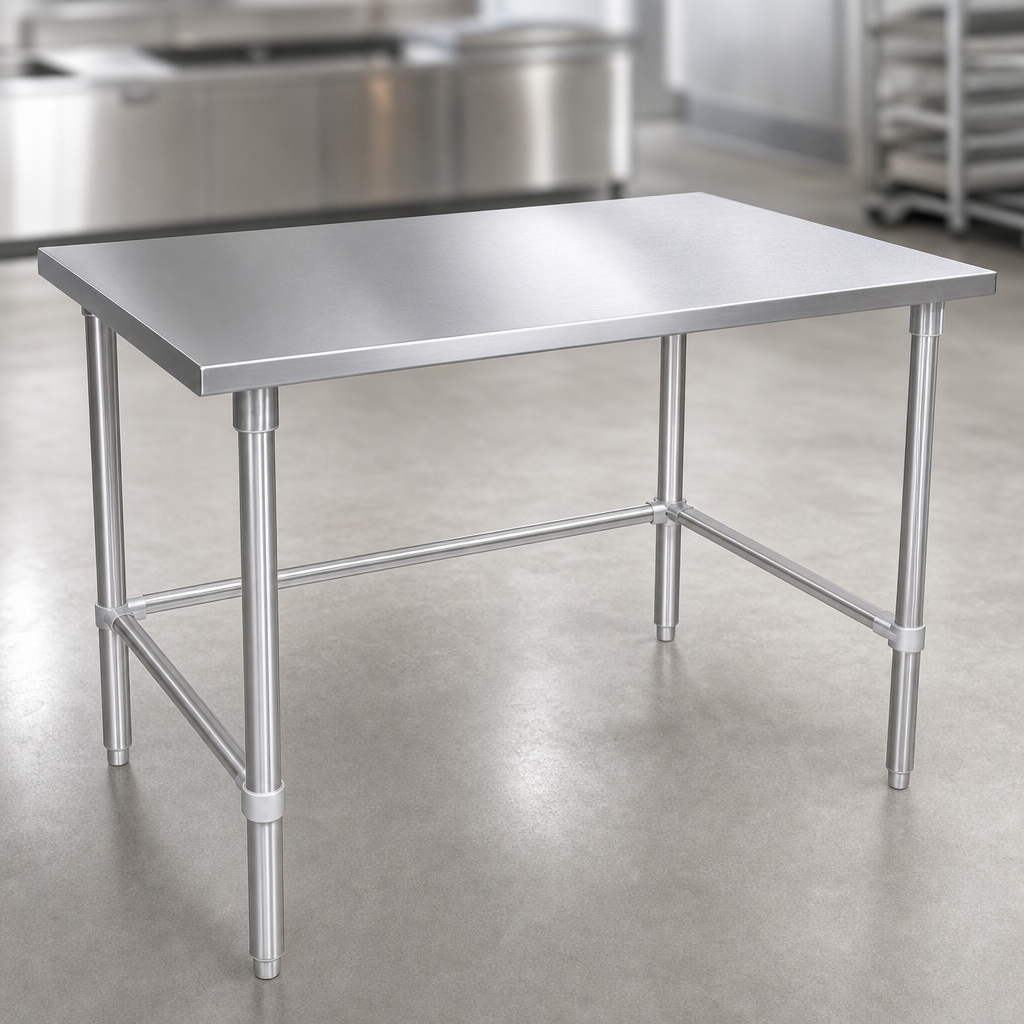 16-Gauge 300-Series Stainless Steel Top