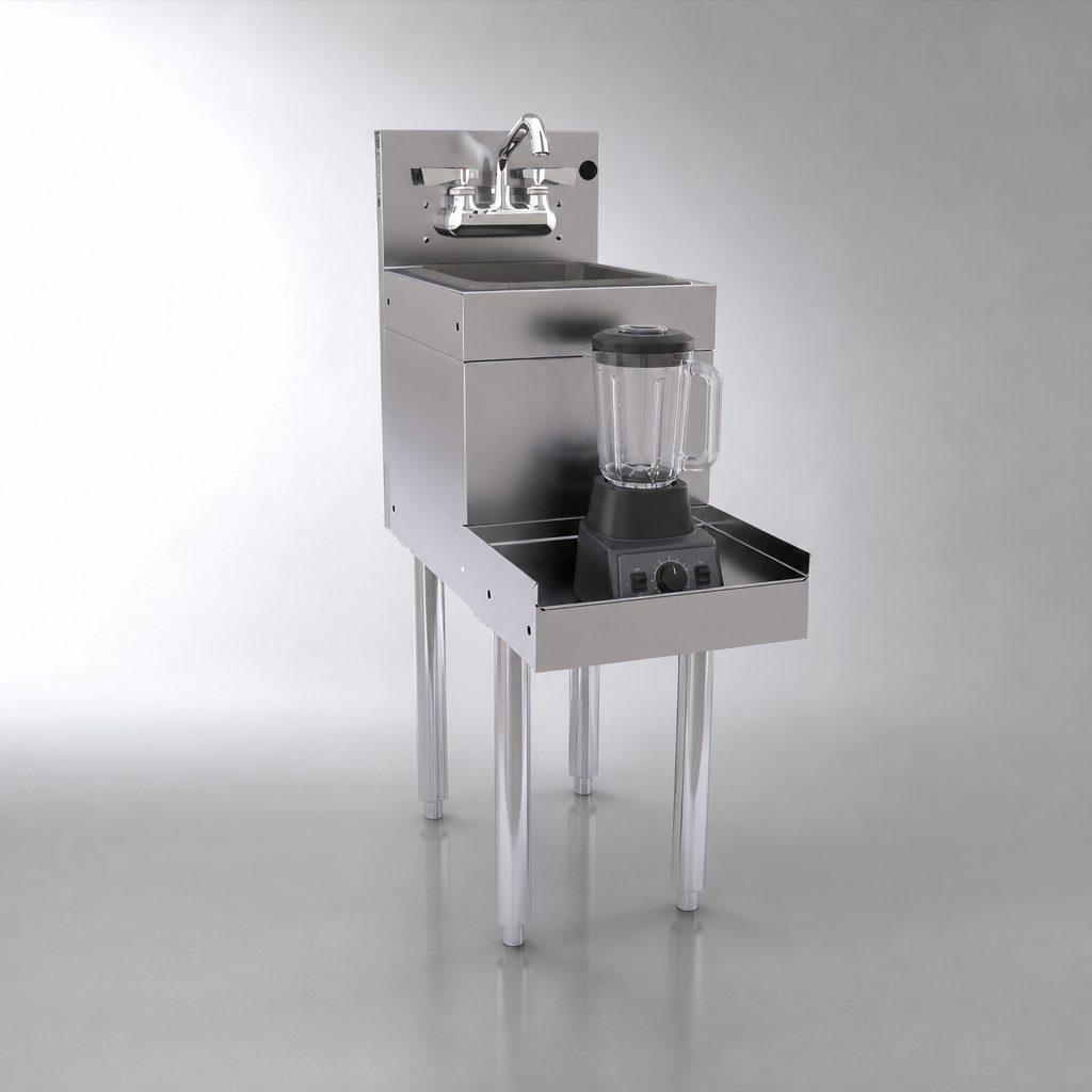 Blender Recessed Step