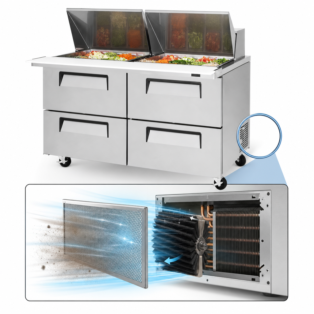 Self-Cleaning Condenser