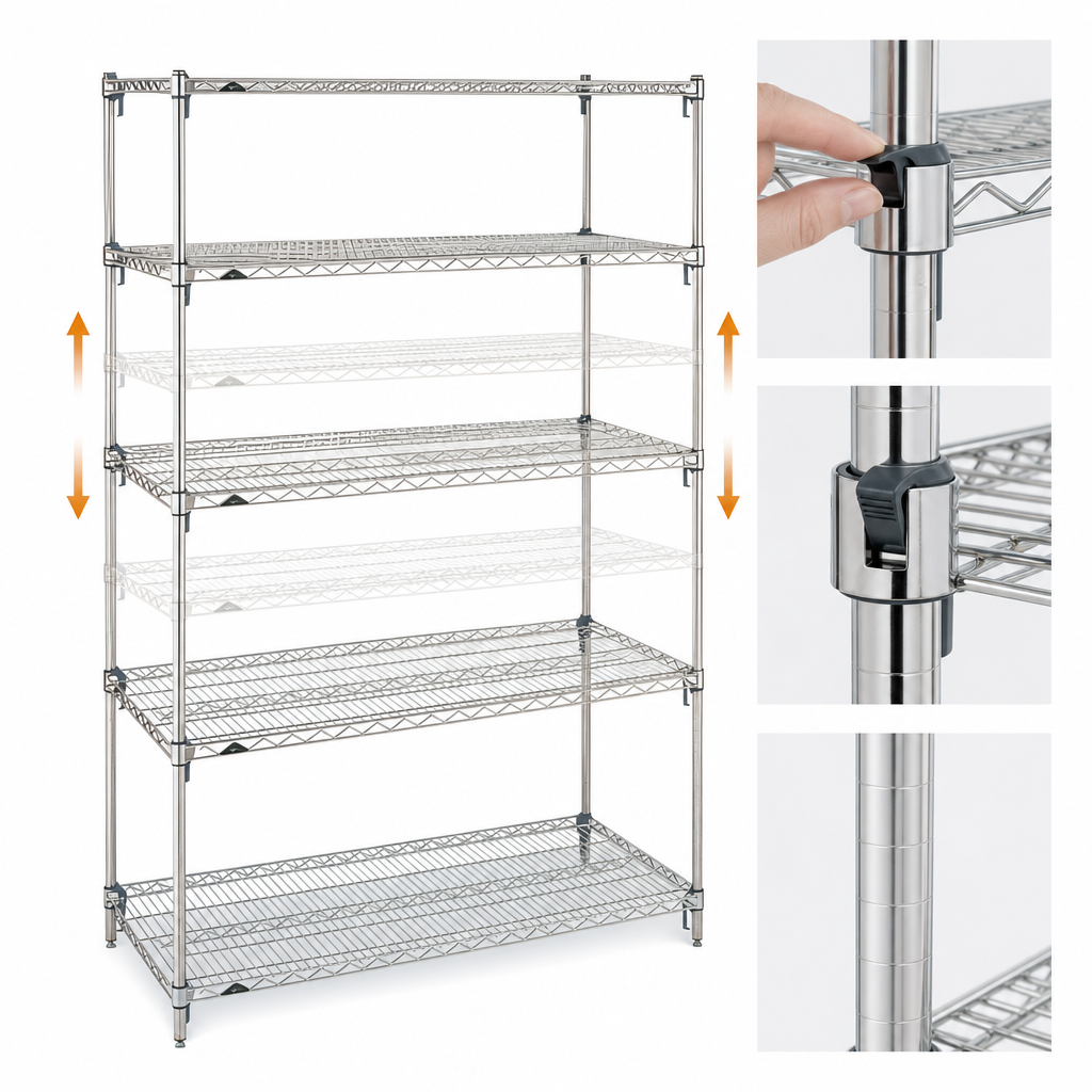 Super Adjustable Shelf Design