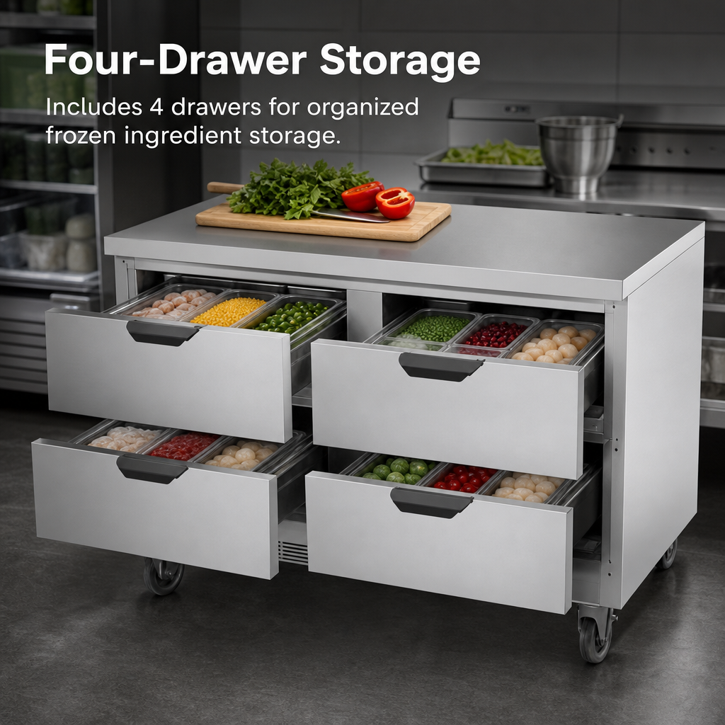 Four-Drawer Storage