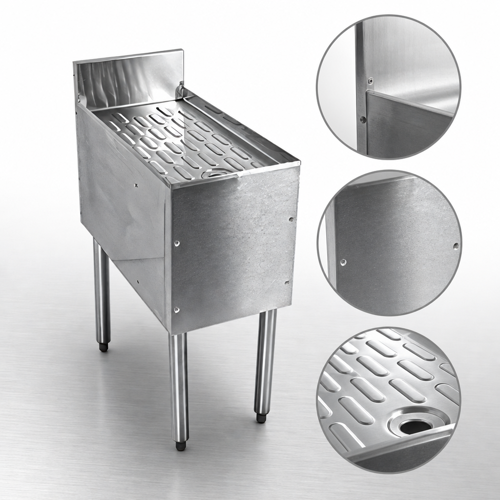 20-Gauge Stainless Steel Construction