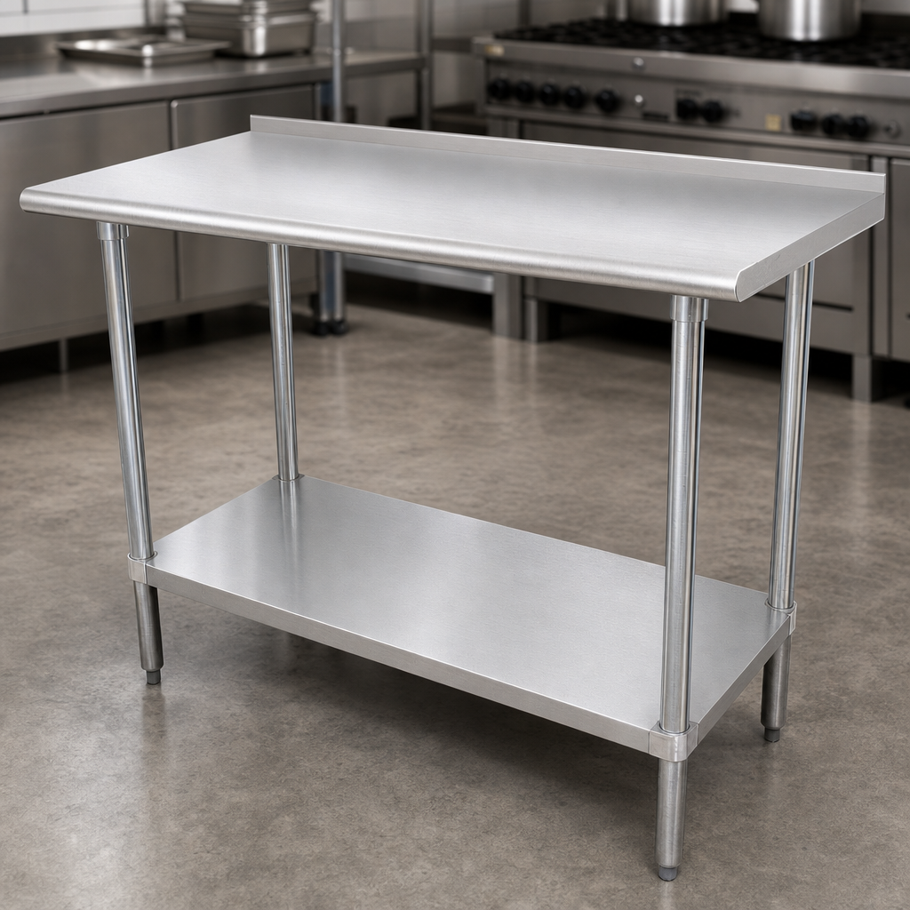 14-Gauge 304 Stainless Steel Top