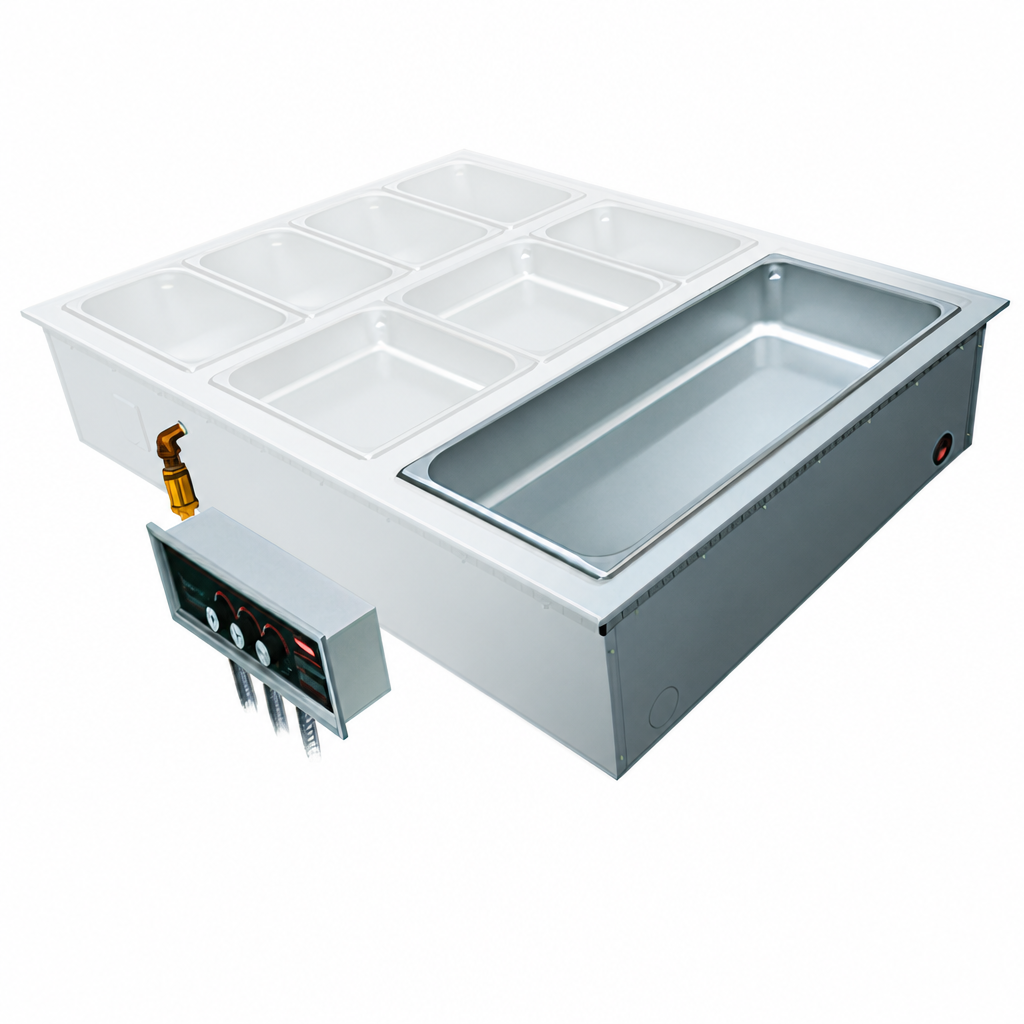 One 4/3-Size Pan Capacity