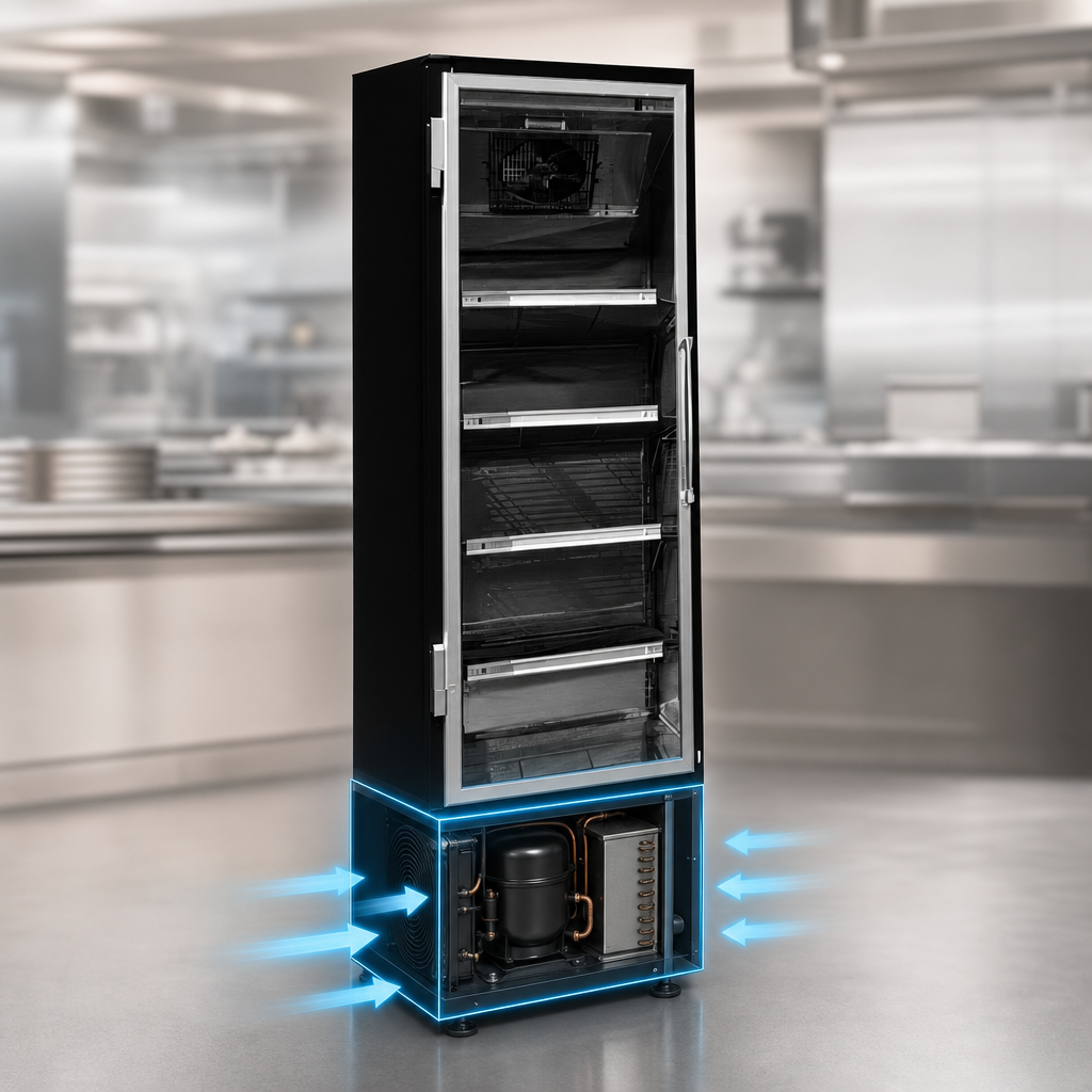 Bottom-Mount Self-Contained Refrigeration