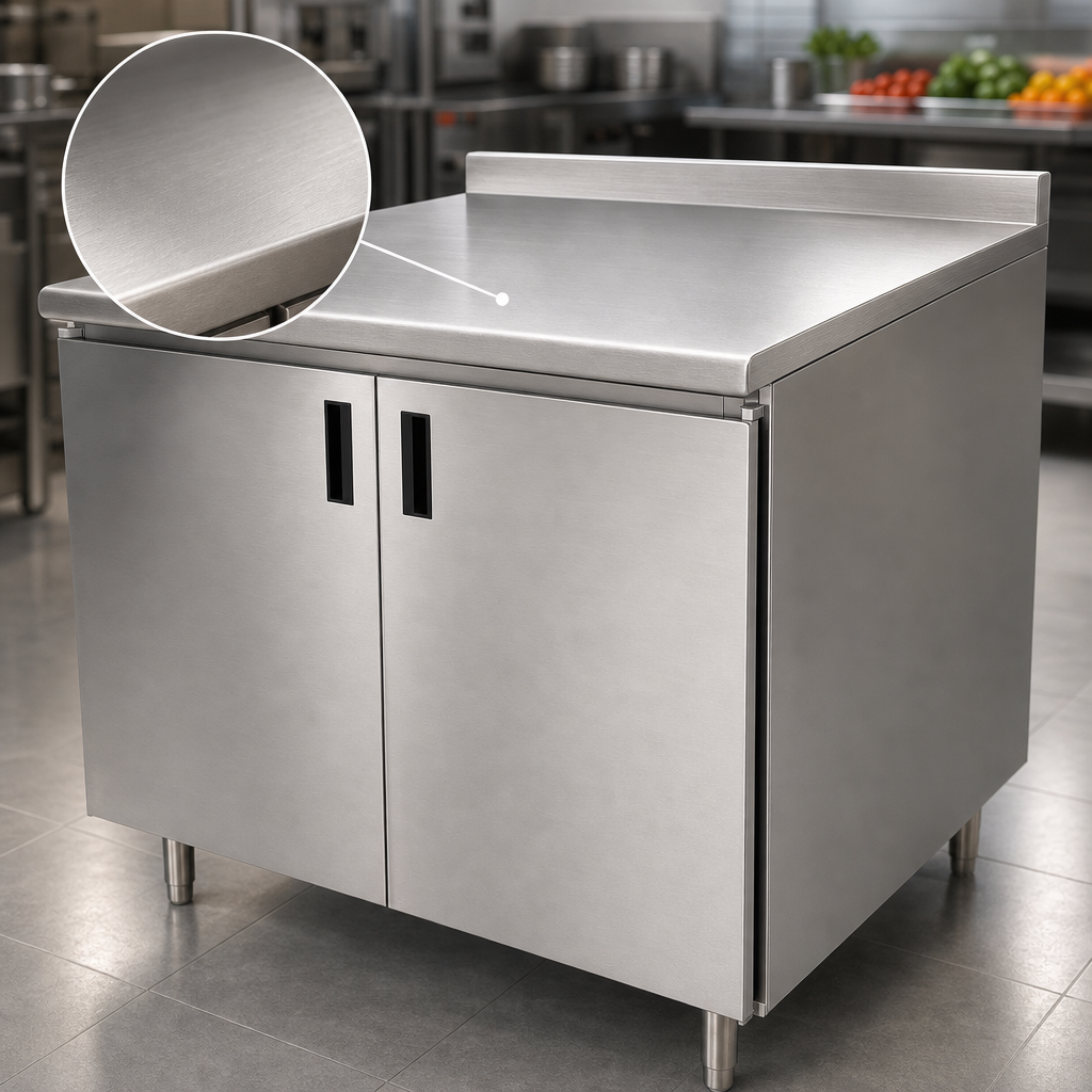 14 Gauge 304 Stainless Steel Top