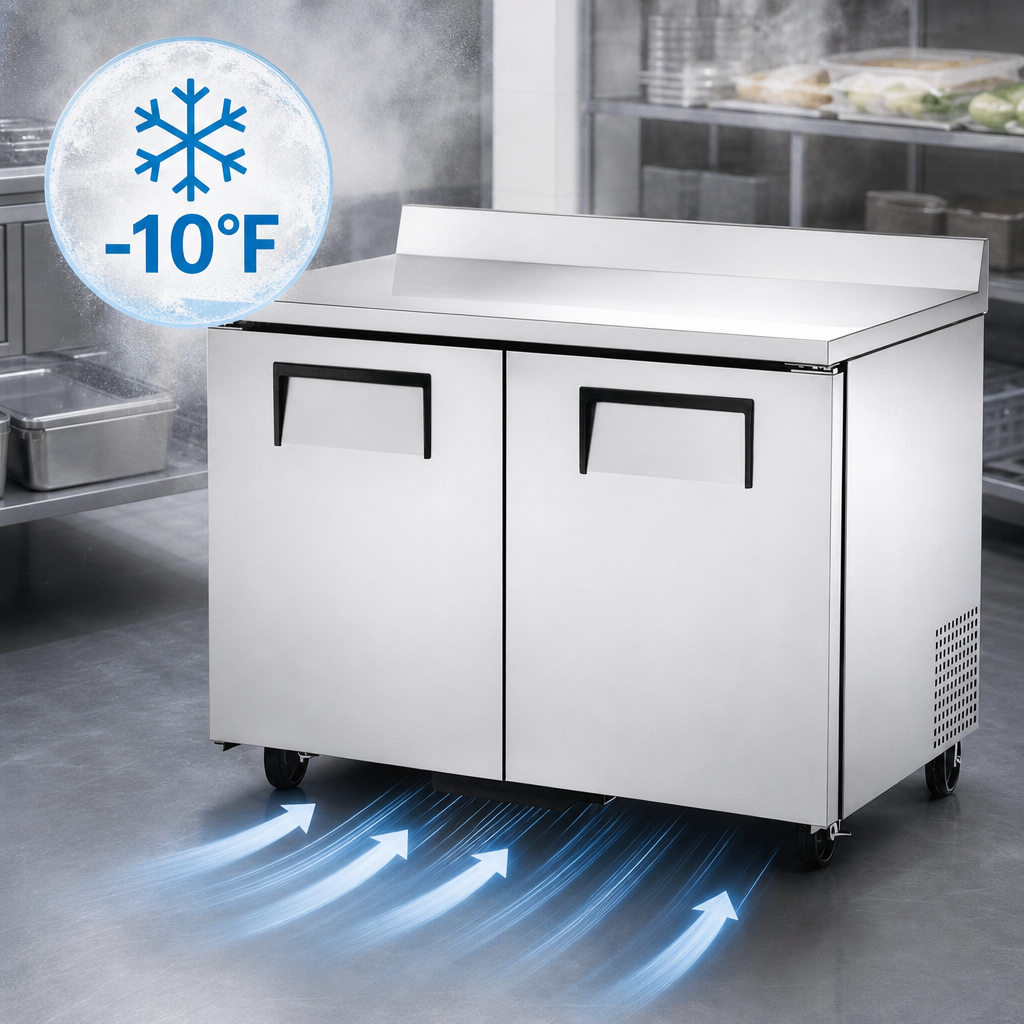 Holds -10°F