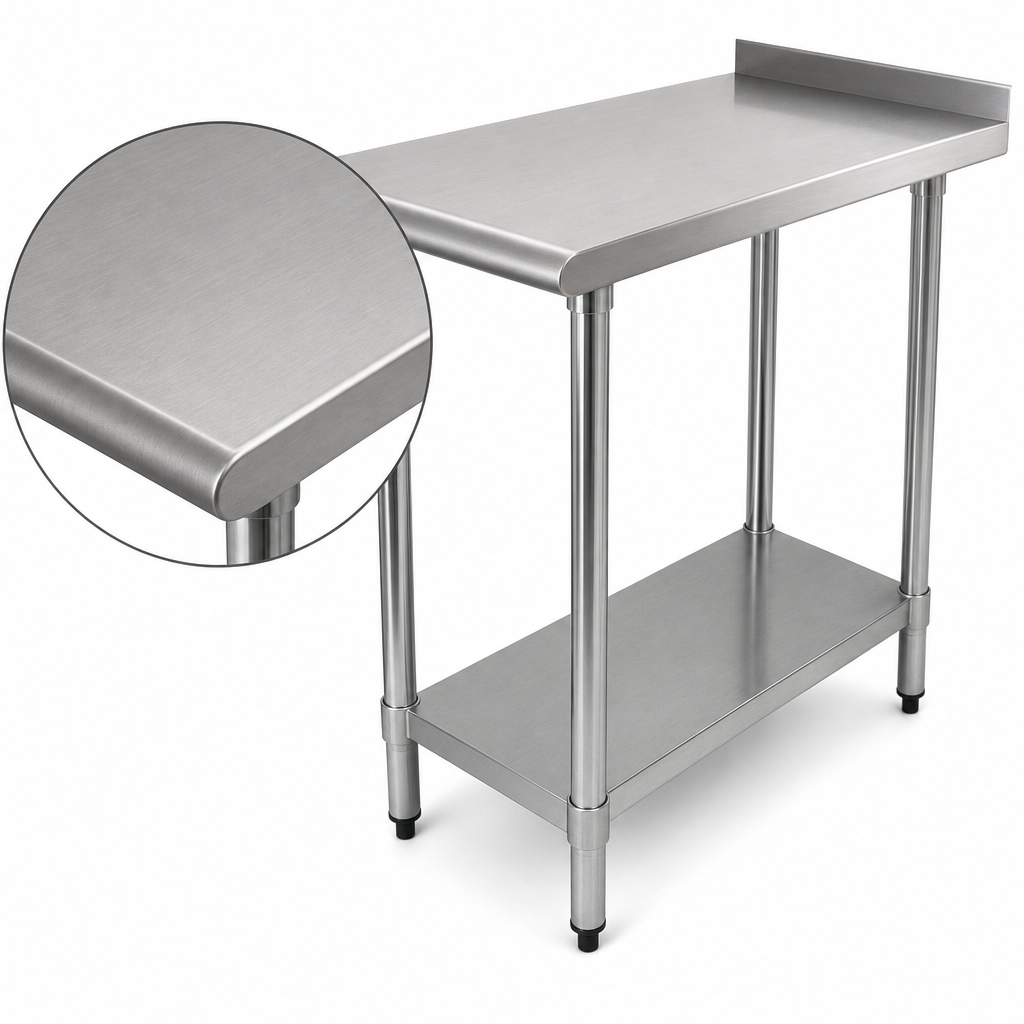 18-Gauge 430 Stainless Steel Top