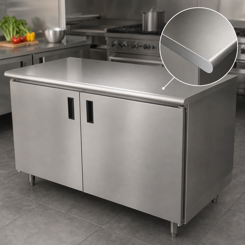 16 Gauge 304 Stainless Steel Top