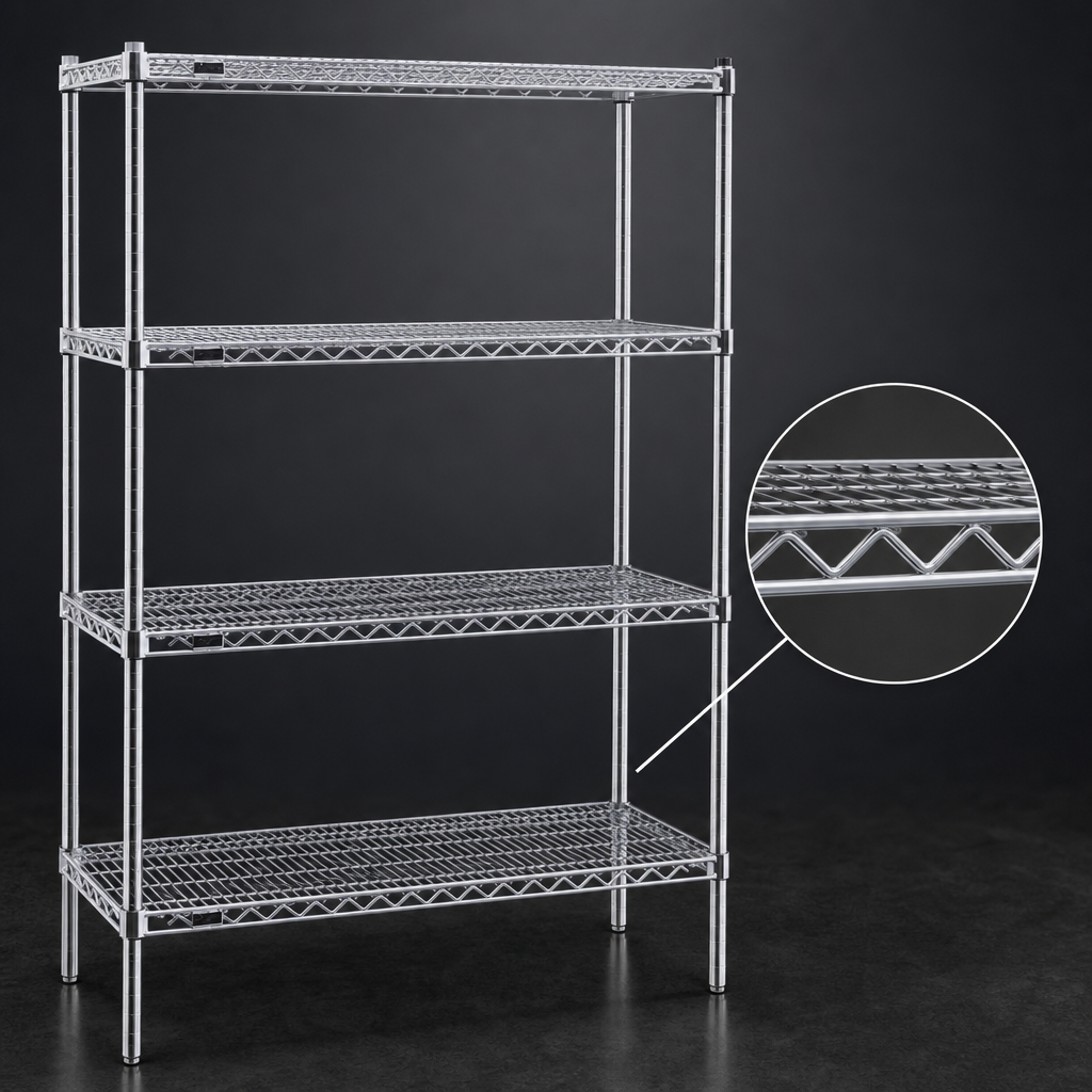 Patented QuadTruss Shelves