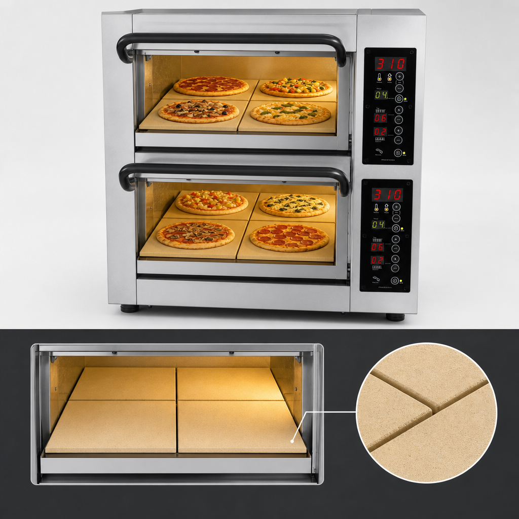 Four Cooking Stones Per Oven