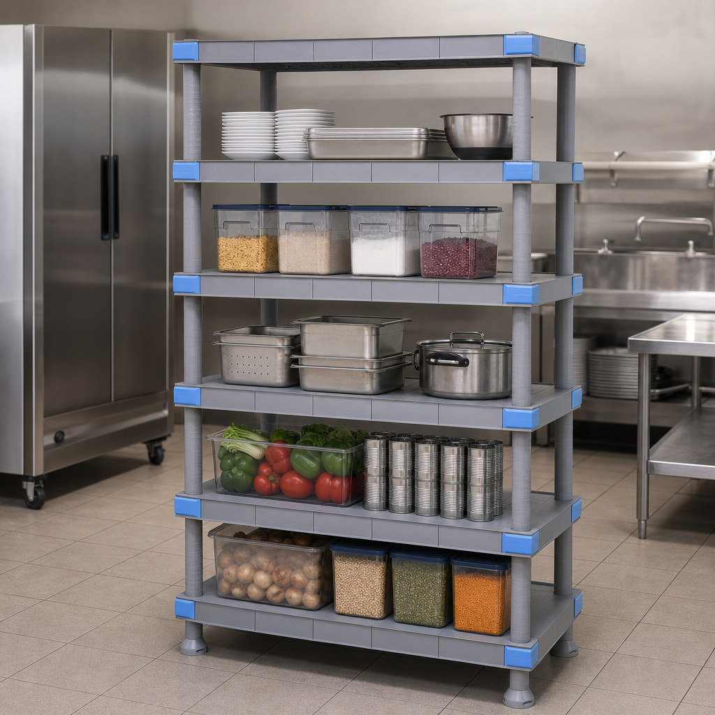 Five Solid Shelves