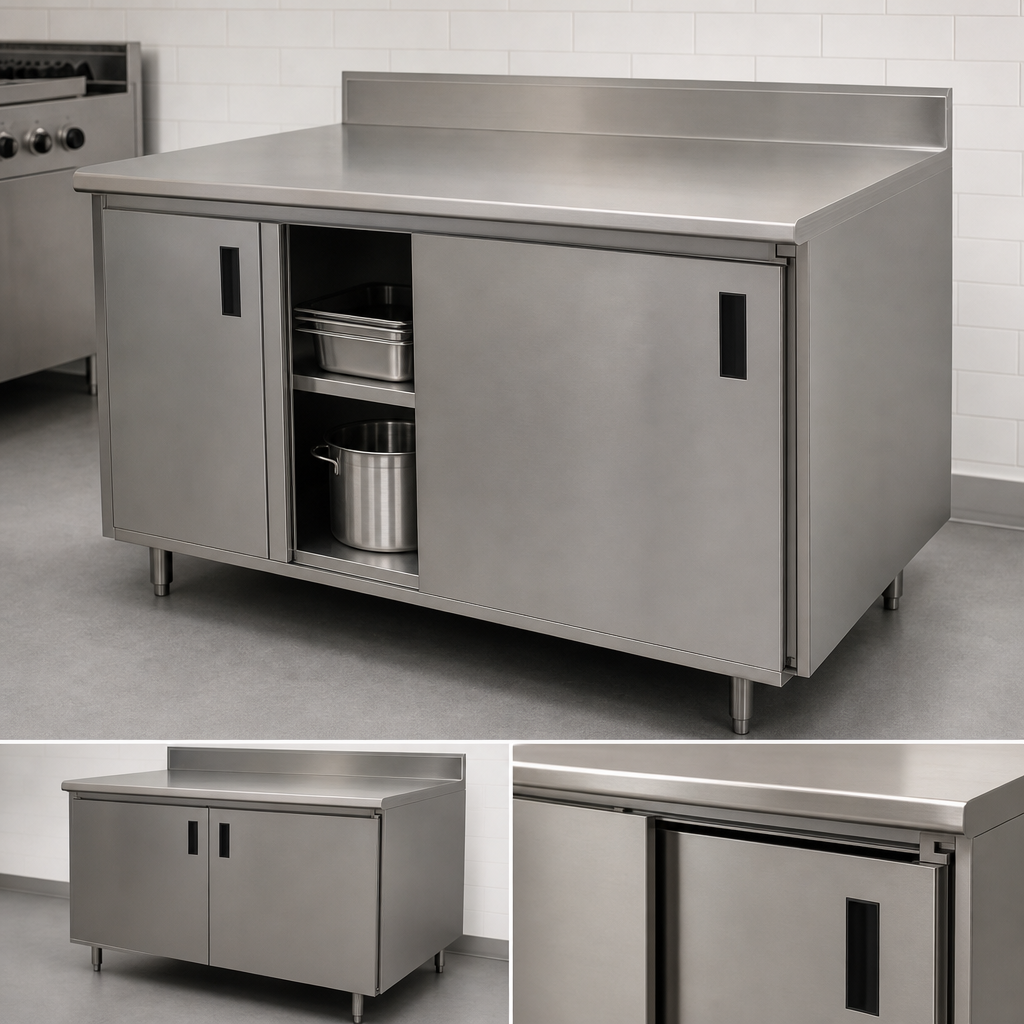 Sliding Door Cabinet Base