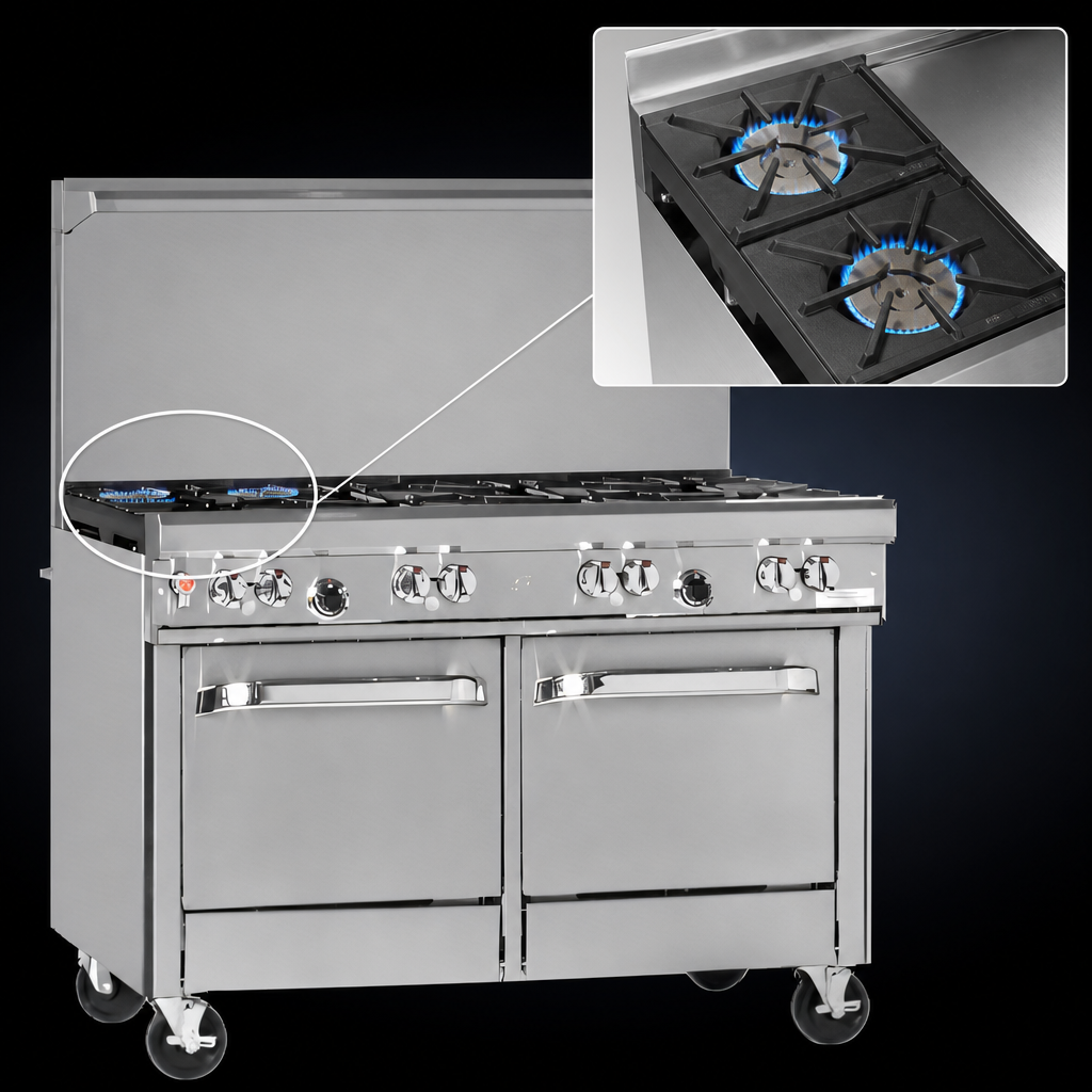 Dual Star/Saute Burners