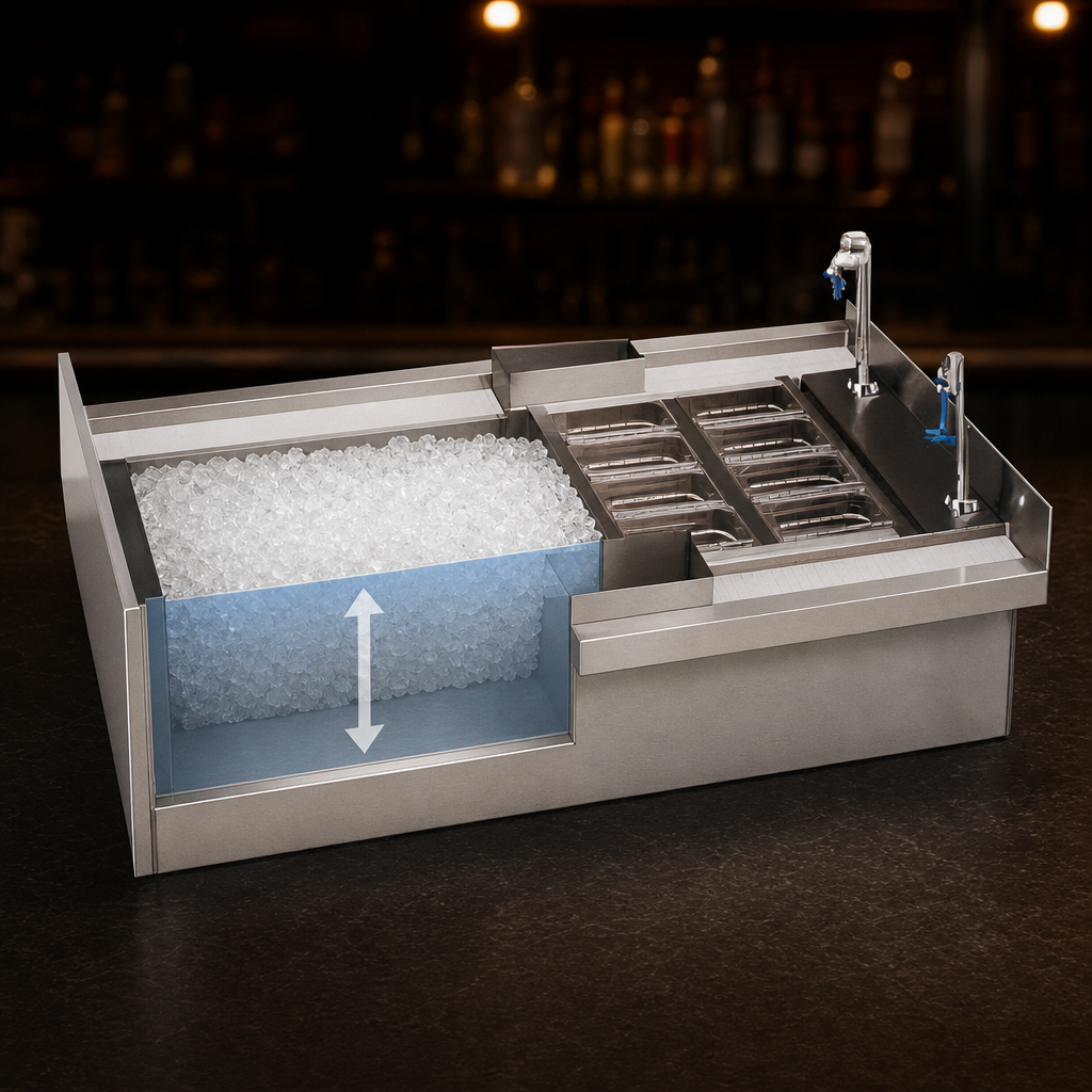 9-Inch Deep Ice Bin