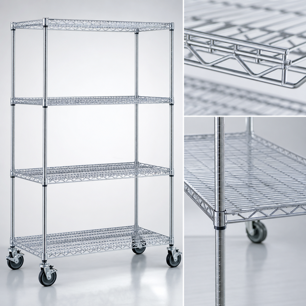 Patented QuadTruss® Shelves