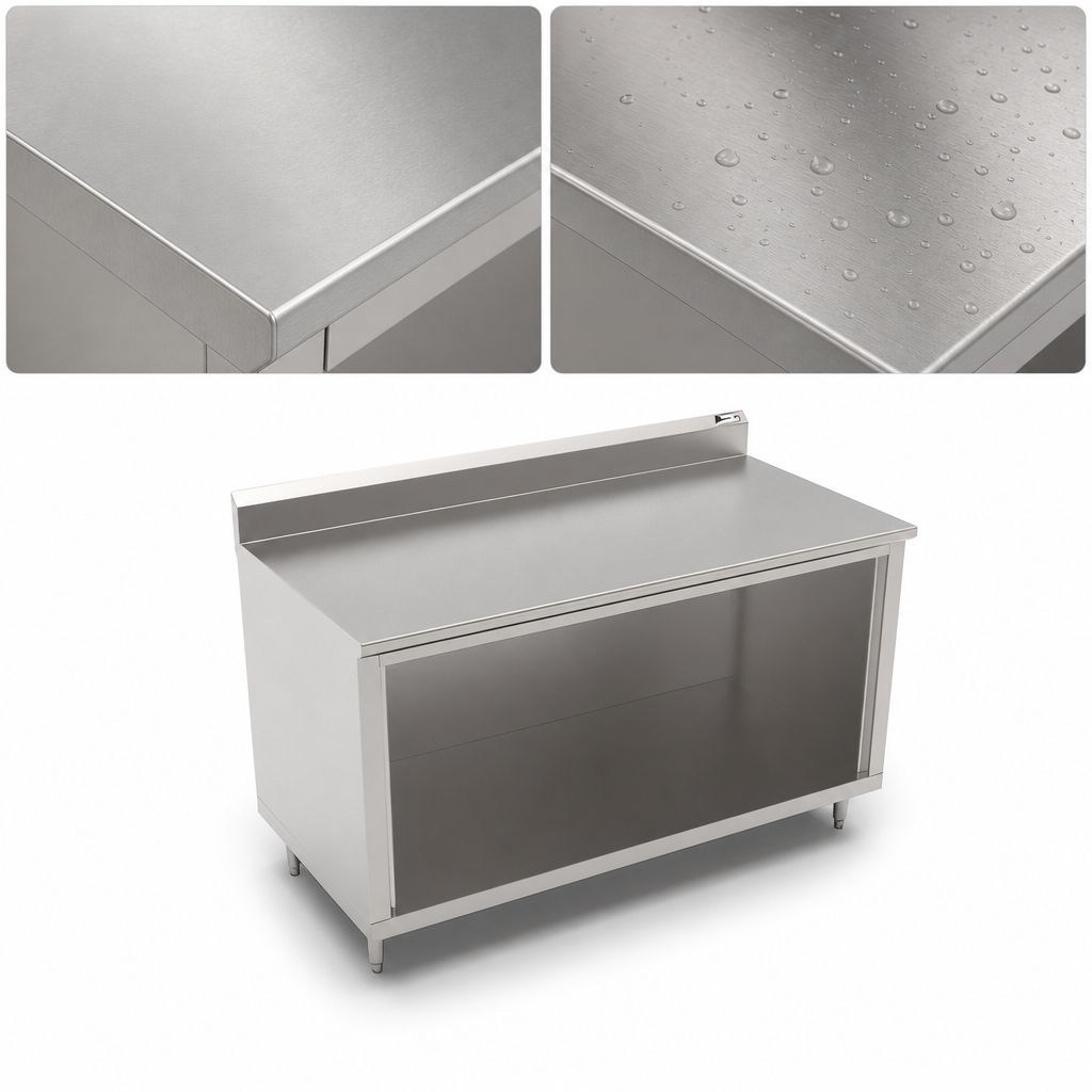 14 Gauge Stainless Steel Top