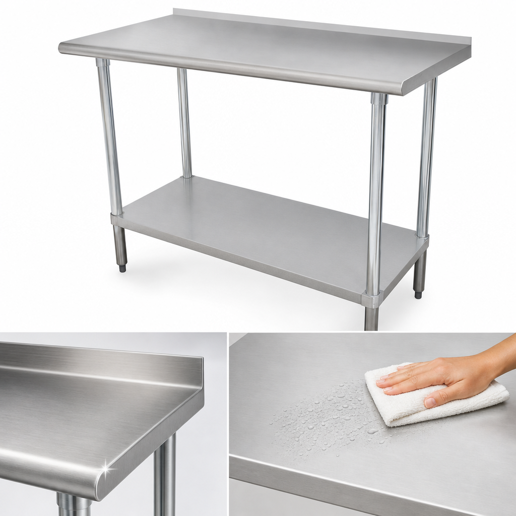 16-Gauge 430 Stainless Steel Top