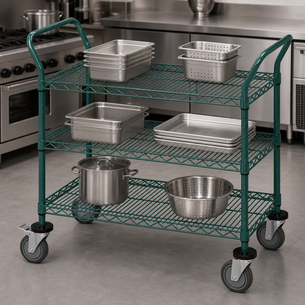 Three Wire Shelves