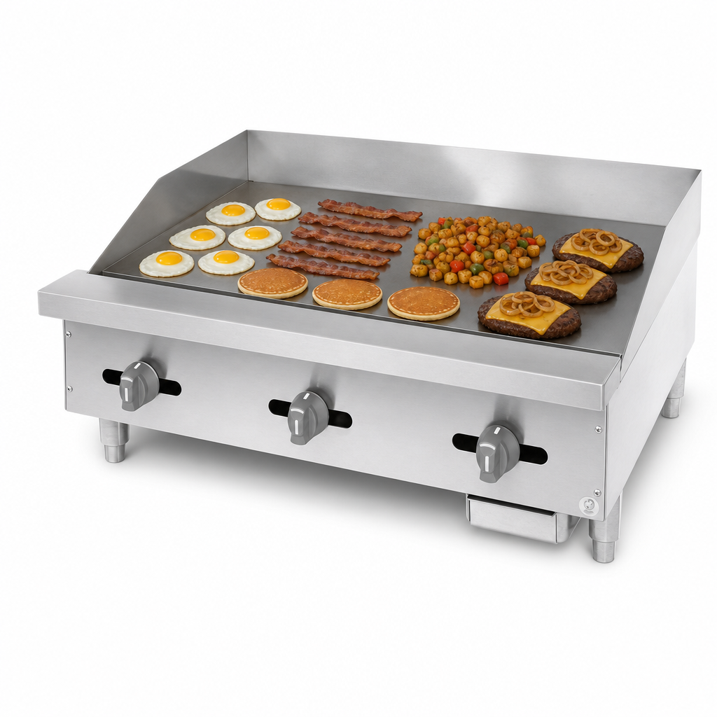 Large 30-Inch Deep Cooking Surface