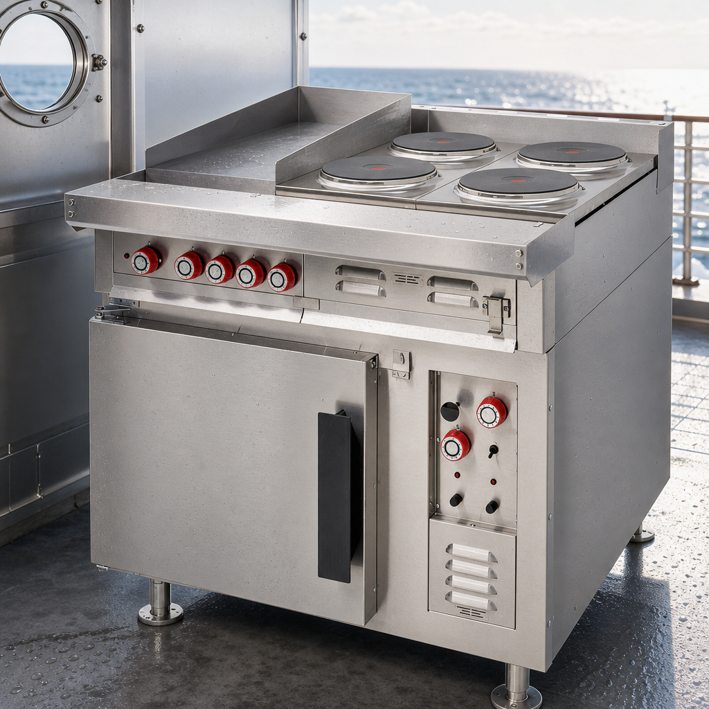 Marine-Grade Stainless Exterior