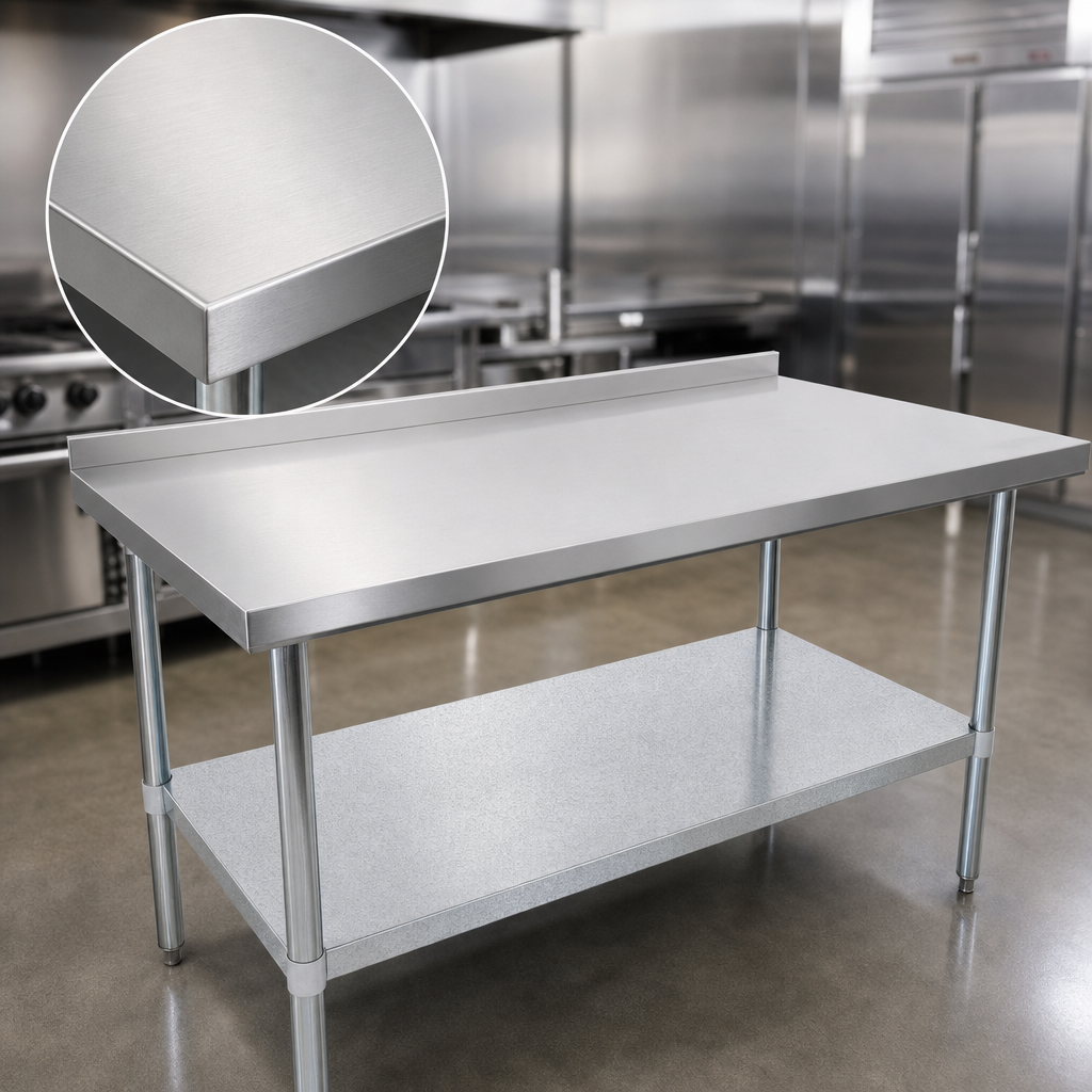 18-Gauge Type 430 Stainless Steel Top