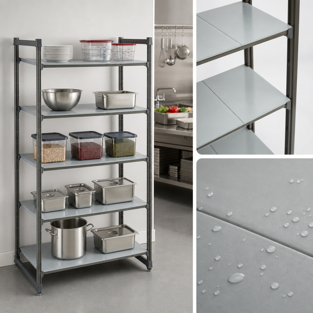 Solid Polypropylene Shelf Plates
