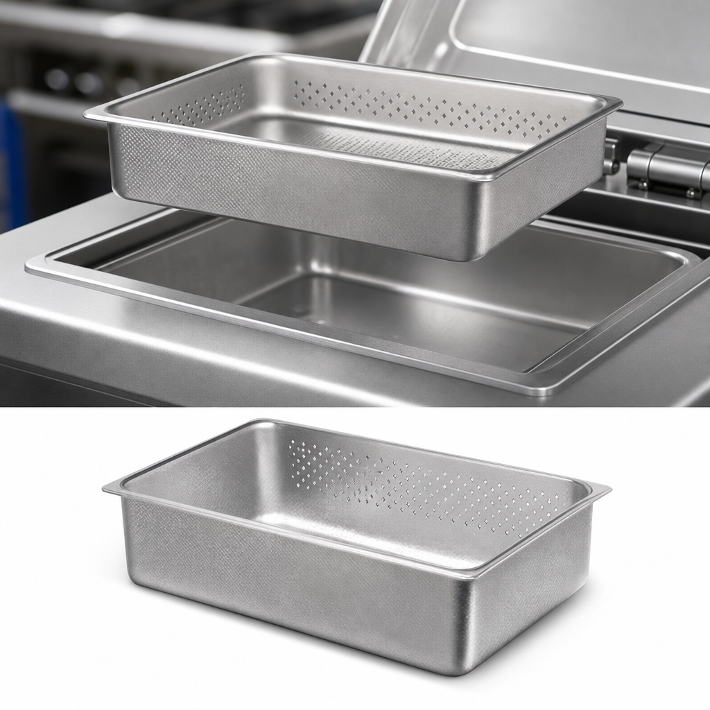 4-Inch Perforated Pan Included