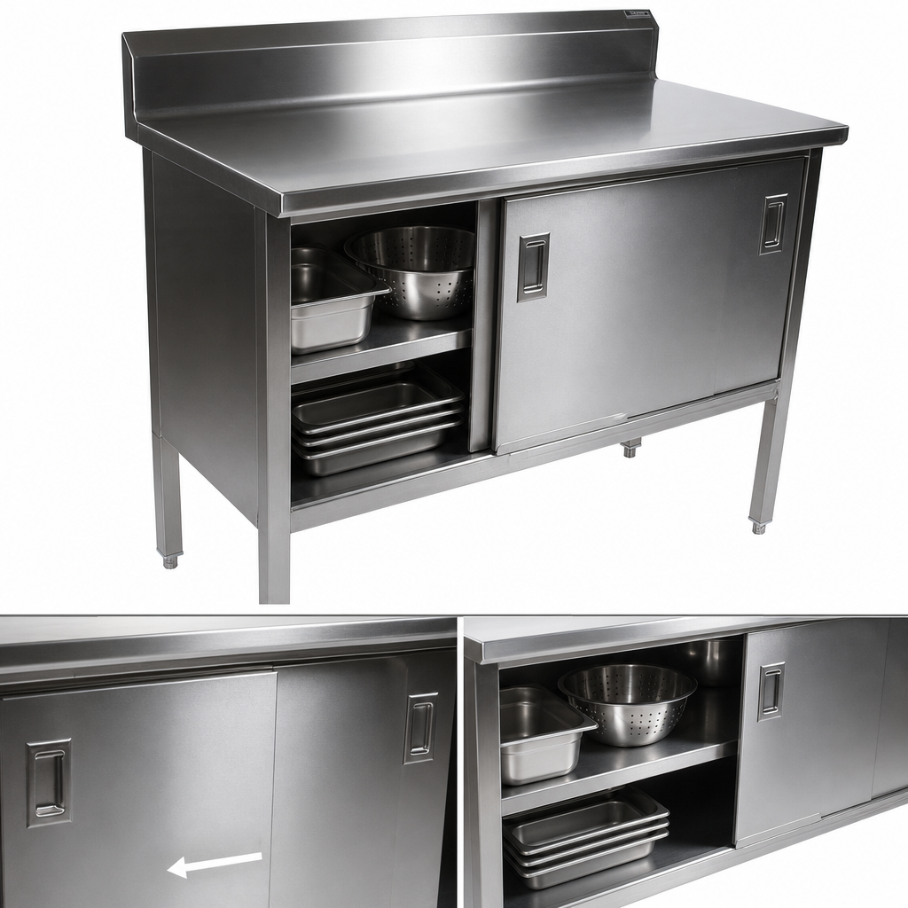 Sliding Door Cabinet Base