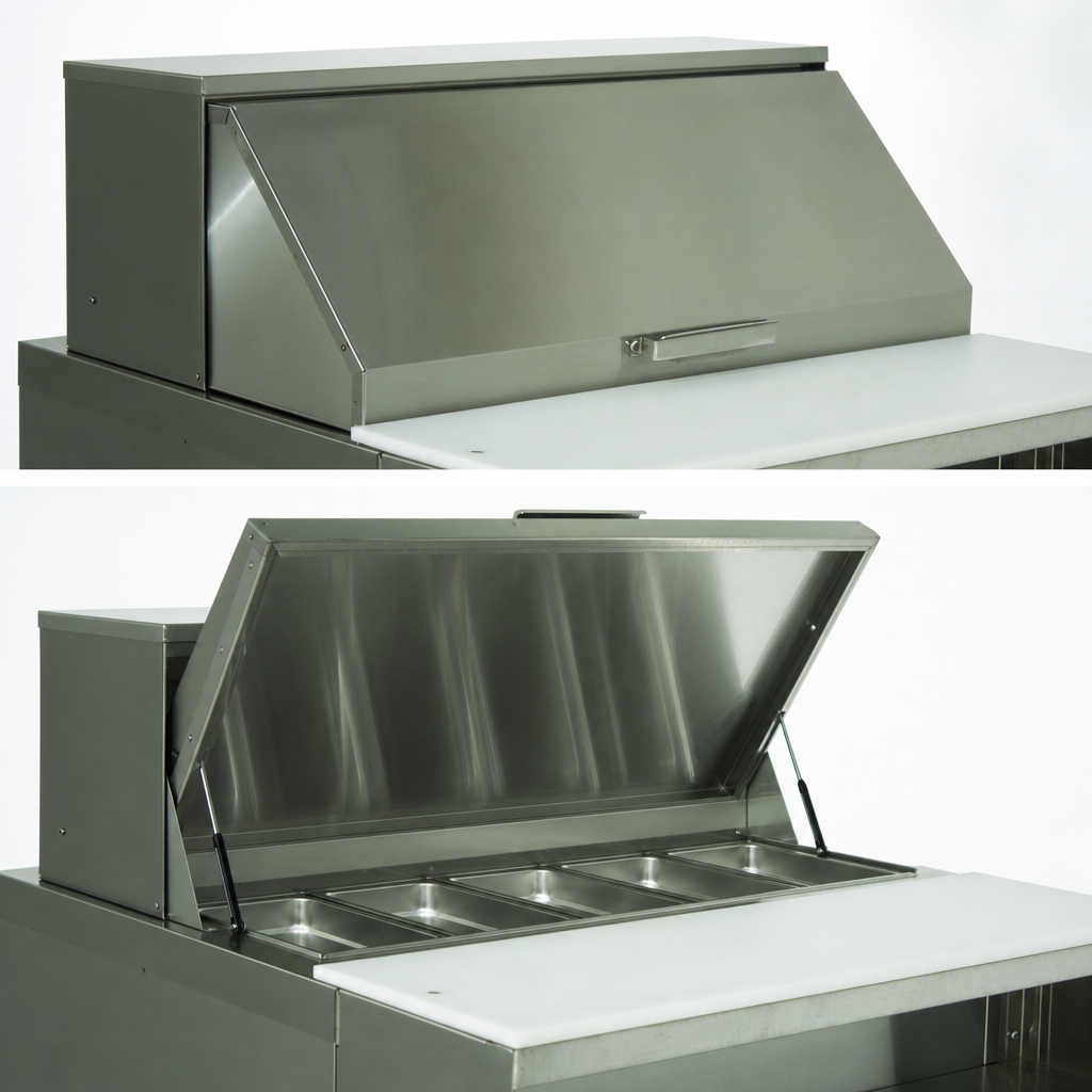 Flip-Up Hinged Design