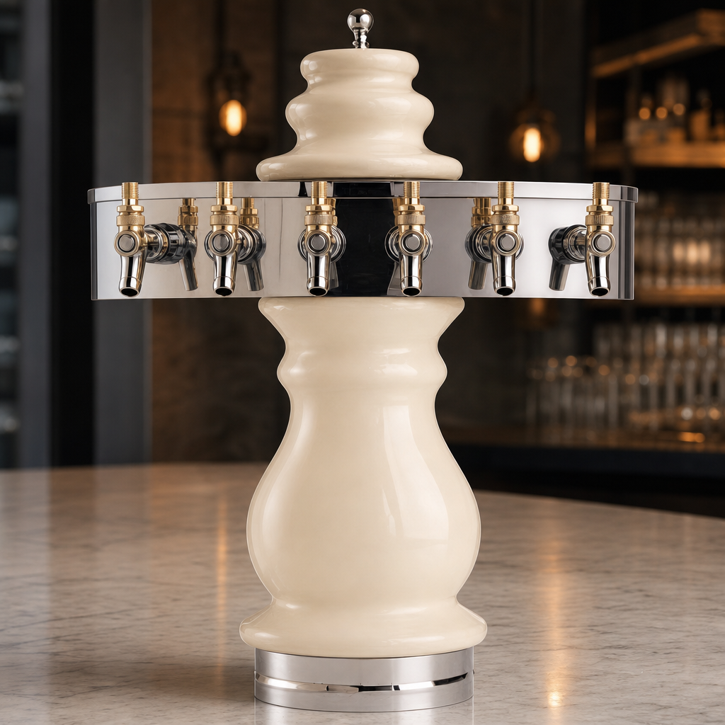 Six Brass-Body Faucets