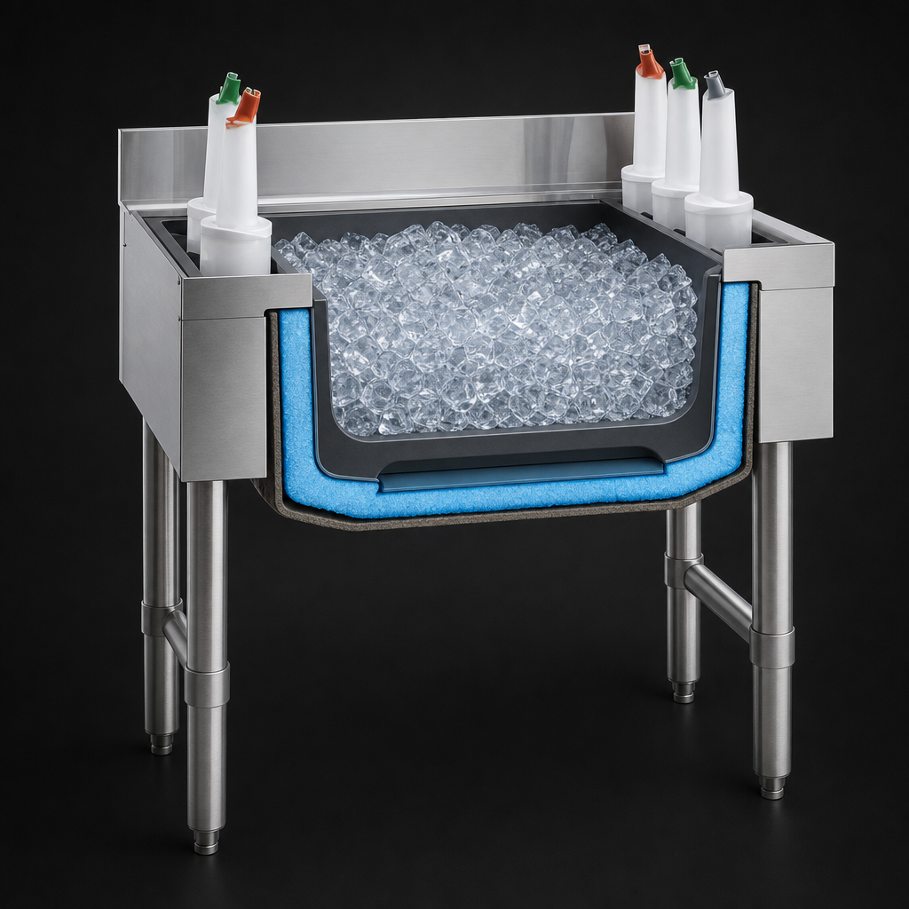 Insulated Ice Bin