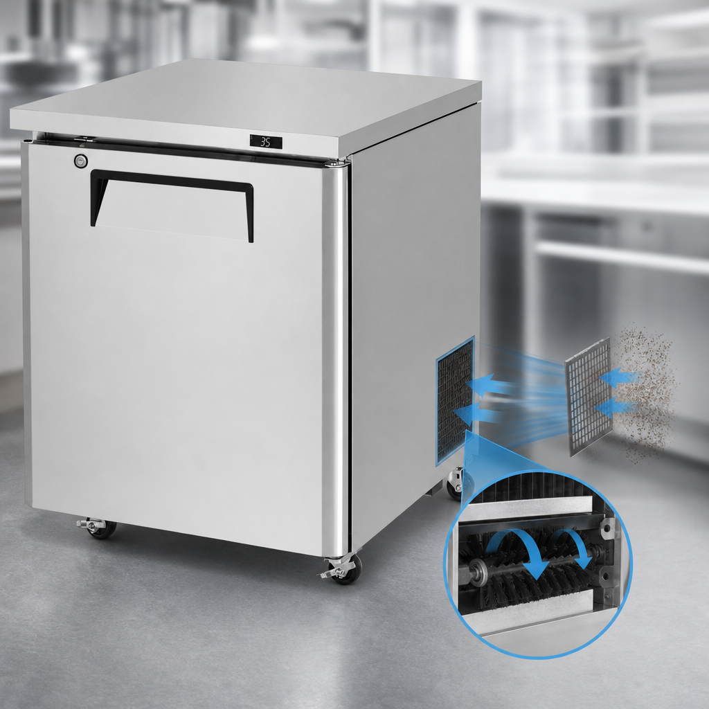 Self-Cleaning Condenser